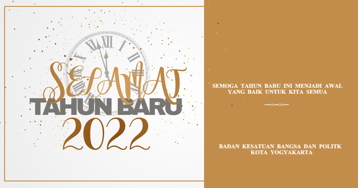 SELAMAT TAHUN BARU 2022