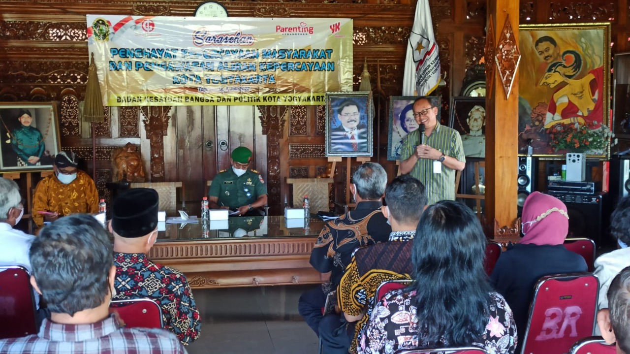 Sarasehan Bagi Penghayat Kepercayaan di Kota Yogyakarta