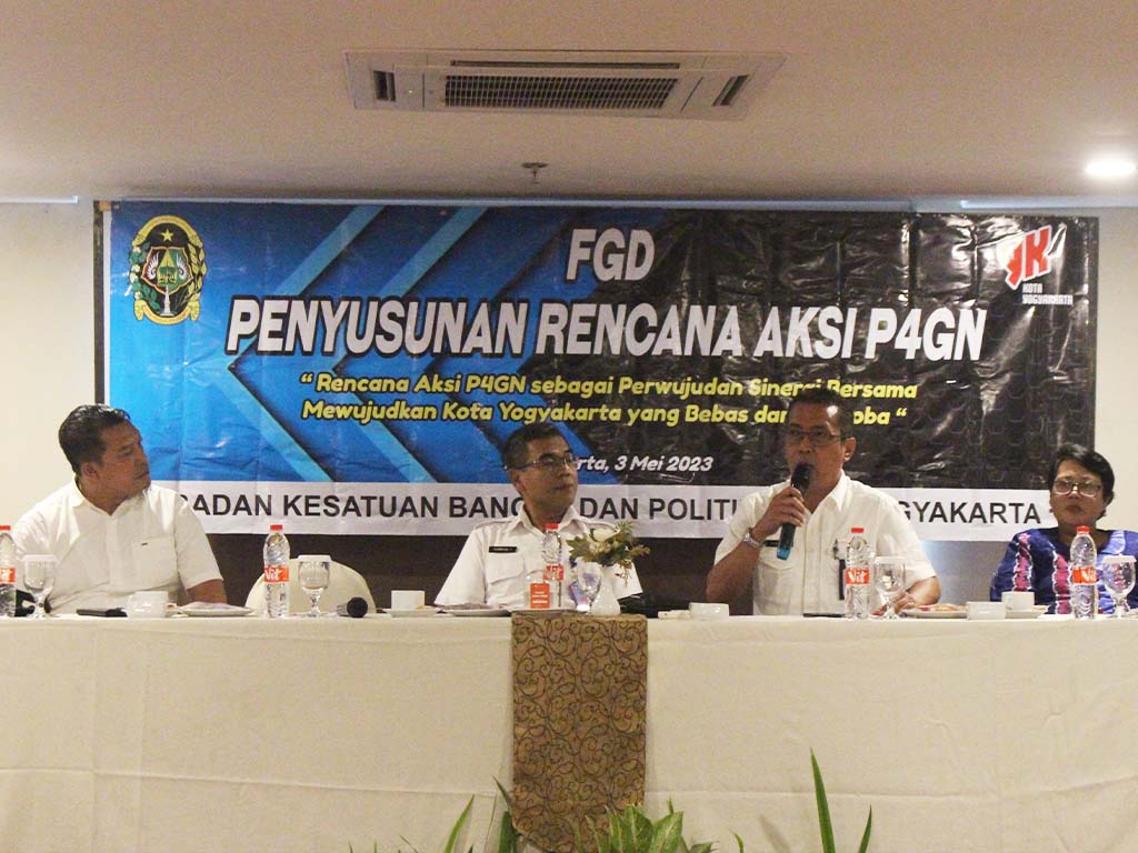FGD Penyusunan Renaksi P4GN Kota Yogyakarta