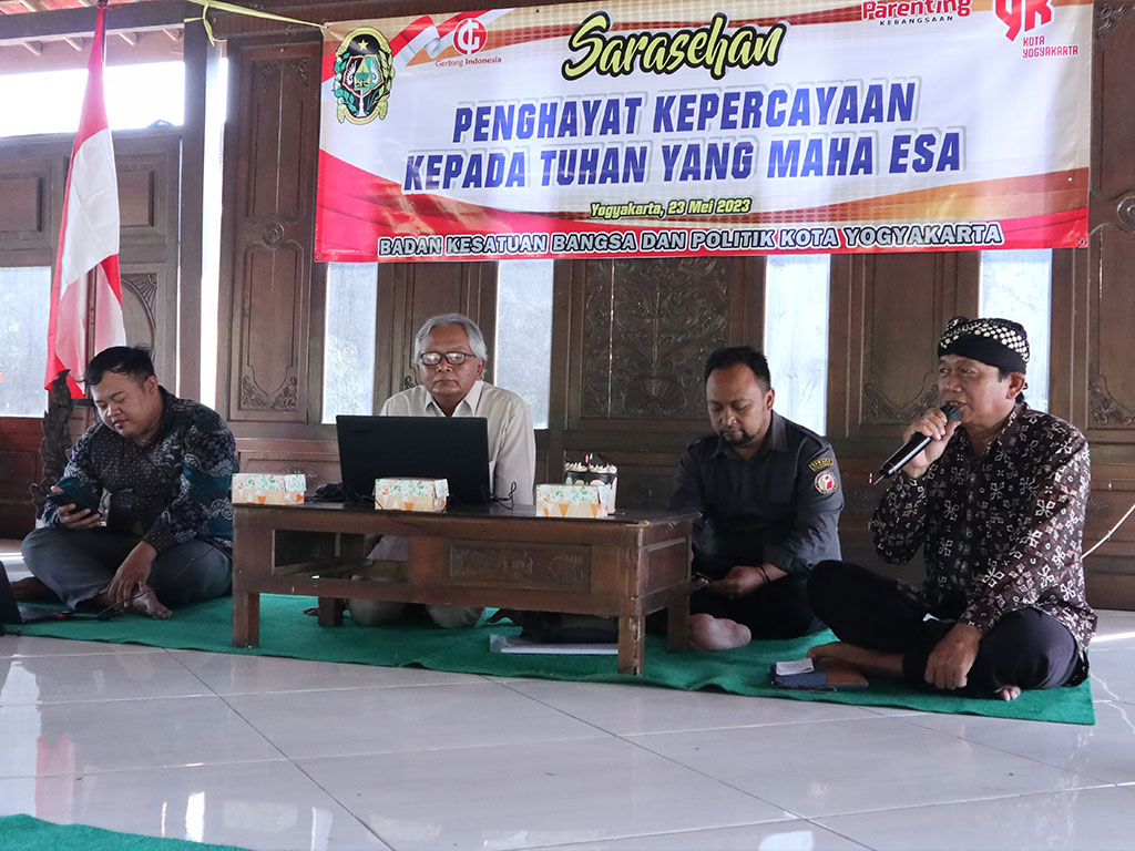 Saresehan Penghayat Kepercayaan kepada Tuhan YME Kota Yogyakarta