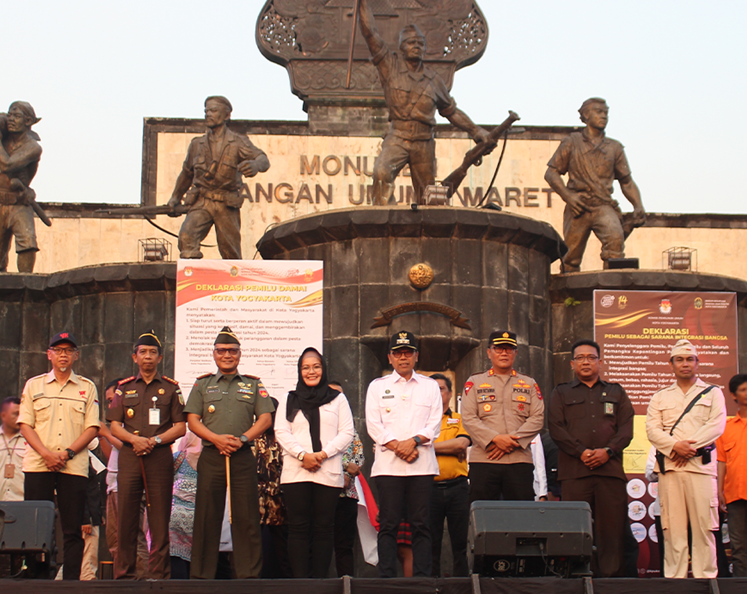 Menjadi Penutup, Sosialisasi dan Deklarasi Tingkat Kota Yogyakarta, Siap Sambut Pemilu 2024