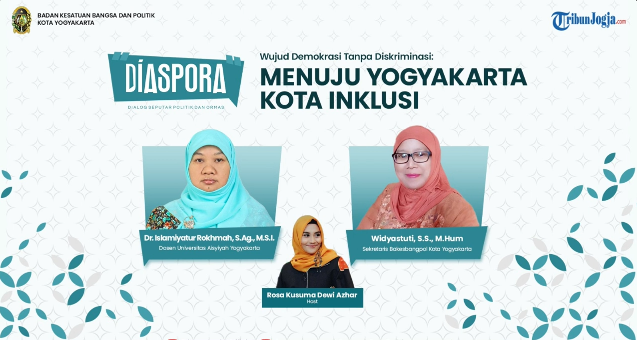 Podcast Diaspora: Menuju Yogyakarta Kota Inklusi Tanpa Diskriminasi