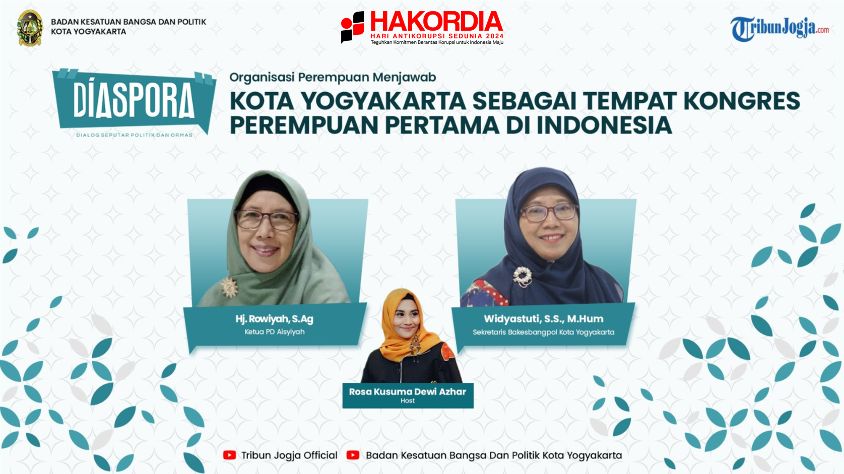 Podcast Diaspora: Yogyakarta Kota Kongres Perempuan Pertama di Indonesia